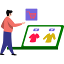 پیش‌نمایش فایل boy-buying-clothes-on-laptop-8663733 از پک فروش اینترنتی