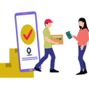 پیش‌نمایش فایل girl-pay-cash-to-delivery-man-8663741 از پک فروش اینترنتی