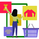 پیش‌نمایش فایل woman-doing-online-shopping-8663732 از پک فروش اینترنتی