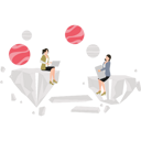 پیش‌نمایش فایل girls-using-digital-technology-8648680 از پک دنیای دیجیتال