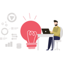 پیش‌نمایش فایل man-having-business-idea-8648717 از پک دنیای دیجیتال