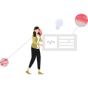 پیش‌نمایش فایل young-girl-doing-coding-8648727 از پک دنیای دیجیتال
