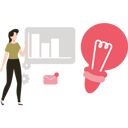 پیش‌نمایش فایل young-girl-get-business-idea-8648712 از پک دنیای دیجیتال
