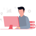 پیش‌نمایش فایل young-man-working-at-office-8648702 از پک دنیای دیجیتال