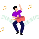 پیش‌نمایش فایل boy-playing-bongos-8680408 از پک تعاملی