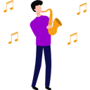 پیش‌نمایش فایل boy-playing-trumpet-8680387 از پک تعاملی