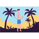 پیش‌نمایش فایل boy-is-holding-a-beach-ball-8680429 از پک تابستان
