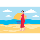 پیش‌نمایش فایل the-girl-is-at-the-beach-for-a-picnic-8680454 از پک تابستان