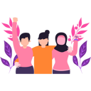 پیش‌نمایش فایل girls-celebrating-womens-history-month-8665084 از پک تاریخ زنان