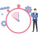 پیش‌نمایش فایل businessman-completed-work-before-allotted-time-8669987 از پک مدیریت زمان