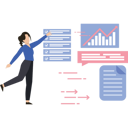 پیش‌نمایش فایل woman-working-on-development-of-graph-8669984 از پک مدیریت زمان