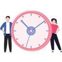 پیش‌نمایش فایل young-boy-and-girl-standing-near-clock-8669967 از پک مدیریت زمان
