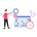 پیش‌نمایش فایل young-boy-looking-at-calendar-schedule-8669959 از پک مدیریت زمان
