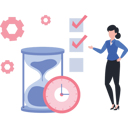 پیش‌نمایش فایل young-lady-managing-her-work-with-time-8669996 از پک مدیریت زمان