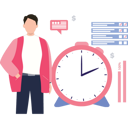 پیش‌نمایش فایل young-man-managing-his-work-with-time-8669995 از پک مدیریت زمان