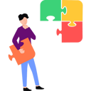 پیش‌نمایش فایل boy-solving-business-puzzle-8673553 از پک استارتاپ و کسب‌وکار