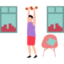 پیش‌نمایش فایل boy-exercising-with-dumbbells-8683534 از پک مدیتیشن