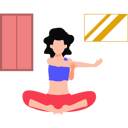 پیش‌نمایش فایل girl-doing-body-stretching-exercise-8683545 از پک مدیتیشن