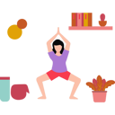 پیش‌نمایش فایل girl-doing-buddha-yoga-pose-8683560 از پک مدیتیشن