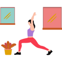پیش‌نمایش فایل girl-doing-crescent-pose-yoga-8683562 از پک مدیتیشن