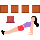 پیش‌نمایش فایل girl-doing-reverse-push-ups-exercise-8683548 از پک مدیتیشن