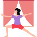پیش‌نمایش فایل girl-exercising-for-fitness-8683522 از پک مدیتیشن