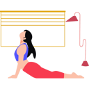 پیش‌نمایش فایل girl-exercising-in-cobra-pose-8683543 از پک مدیتیشن