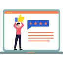 پیش‌نمایش فایل boy-getting-star-rating-feedback-8729080 از پک شادی