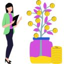 پیش‌نمایش فایل girl-looking-at-dollar-plant-8729089 از پک شادی