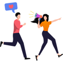 پیش‌نمایش فایل girl-marketing-on-run-8729113 از پک شادی