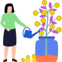 پیش‌نمایش فایل girl-watering-the-dollar-plant-8729117 از پک شادی