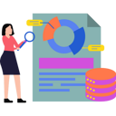 پیش‌نمایش فایل girl-working-on-analysis-report-8729088 از پک شادی