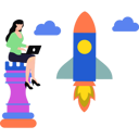 پیش‌نمایش فایل girl-working-on-startup-8729120 از پک شادی