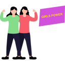 پیش‌نمایش فایل girls-power-8729114 از پک شادی