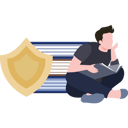 پیش‌نمایش فایل boy-holding-a-book-and-thinking-8741140 از پک حقوق و عدالت