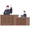 پیش‌نمایش فایل judge-is-standing-in-court-8741166 از پک حقوق و عدالت