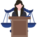 پیش‌نمایش فایل lawyer-stands-in-court-8741164 از پک حقوق و عدالت