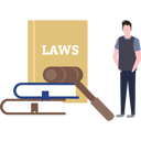پیش‌نمایش فایل male-lawyer-is-reading-law-books-8740984 از پک حقوق و عدالت