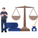 پیش‌نمایش فایل male-lawyer-is-studying-law-8741153 از پک حقوق و عدالت