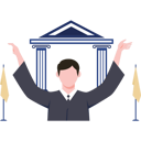 پیش‌نمایش فایل male-lawyer-stands-in-court-8741145 از پک حقوق و عدالت