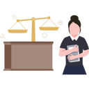 پیش‌نمایش فایل woman-is-holding-a-law-book-8741132 از پک حقوق و عدالت