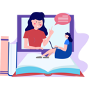 پیش‌نمایش فایل female-teacher-teaching-online-8740520 از پک آموزش و یادگیری