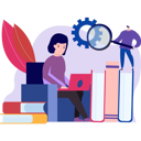 پیش‌نمایش فایل girl-sitting-on-sofa-using-laptop-8740537 از پک آموزش و یادگیری