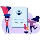 پیش‌نمایش فایل girl-speaking-into-speaker-8740539 از پک آموزش و یادگیری