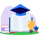 پیش‌نمایش فایل graduation-books-8740513 از پک آموزش و یادگیری