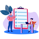 پیش‌نمایش فایل young-boy-and-girl-talking-about-checklist-8740549 از پک آموزش و یادگیری