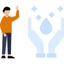 پیش‌نمایش فایل boy-is-saving-water-for-the-environment-8822939 از پک محیط زیست