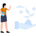 پیش‌نمایش فایل girl-is-looking-after-the-plants-8822927 از پک محیط زیست