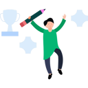 پیش‌نمایش فایل boy-won-academic-trophy-8834066 از پک یادگیری آنلاین