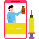 پیش‌نمایش فایل boy-doing-vaccination-registration-8825380 از پک کرونا و واکسیناسیون